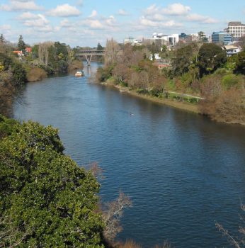 Rio Waikato, maior da Nova Zelândia
