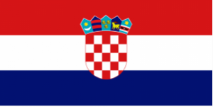 Bandeira da Croácia