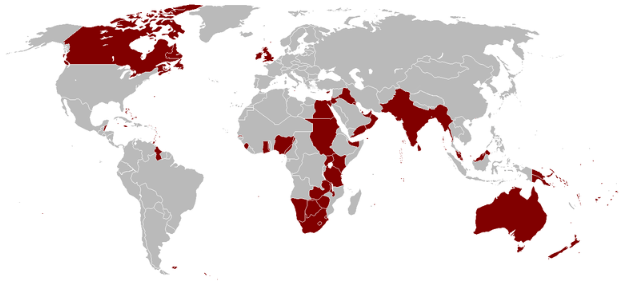 Império Britânico em 1921
